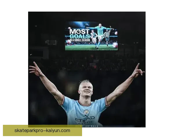 哈兰德单赛季攻入50球，状态持续提升